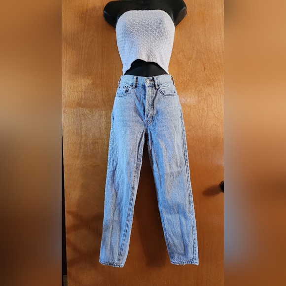 PacSun Denim - Pacsun High Rise Button Fly Light Wash Denim Jeans